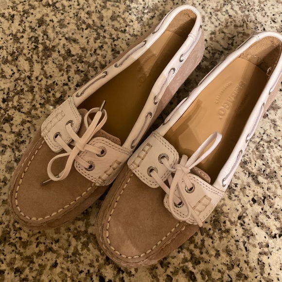 sebago bala boat shoes size 8
